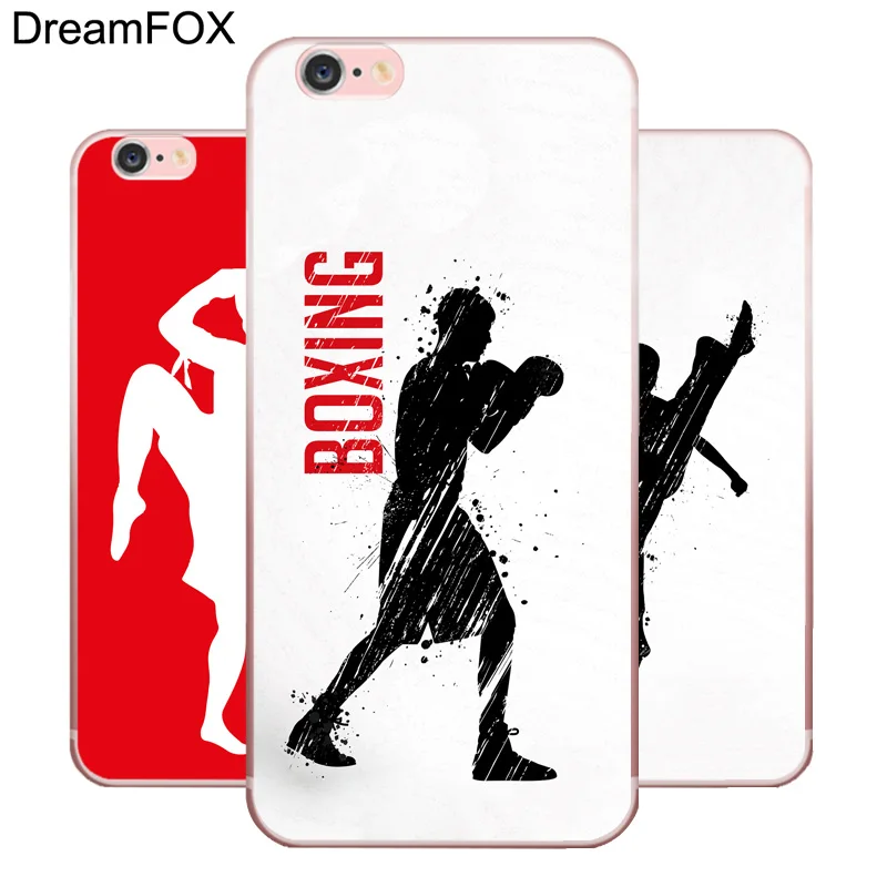 

DREAMFOX N155 Muay Thai Kung Fu Boxing Soft TPU Silicone Cover For Apple iPhone XR XS Max 8 X 7 6 6S Plus 5 5S SE 5C 4 4S Case