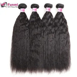 Unprocessed Kinky Straight Hair Brazilian Hair Weave Bundles Coarse Yaki 100% Human Hair Bundles Funmi Virgin Hair Bundles Unprocessed Kinky Straight Hair Brazilian Hair Weave Bundles Coarse Yaki 100% Human Hair Bundles Funmi Virgin Hair Bundles