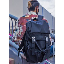 Функциональный рюкзак мужской уличная хип-хоп мужской рюкзак для путешествий сумка большой емкости крутой школьный компьютерный рюкзак для мужчин