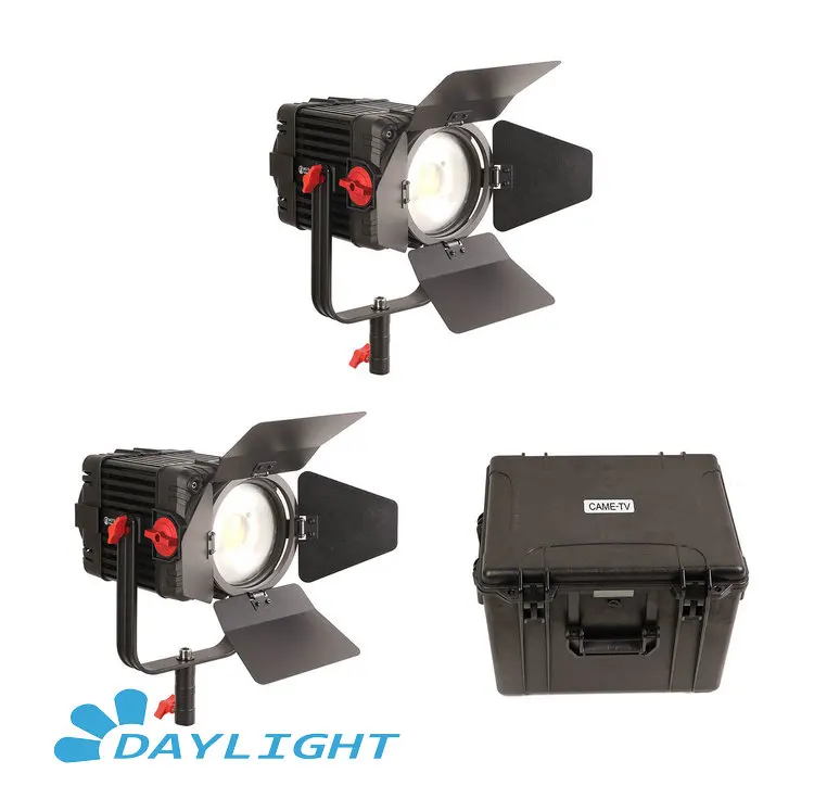 

2 Pcs CAME-TV Boltzen 150w Fresnel Focusable LED Daylight Kit