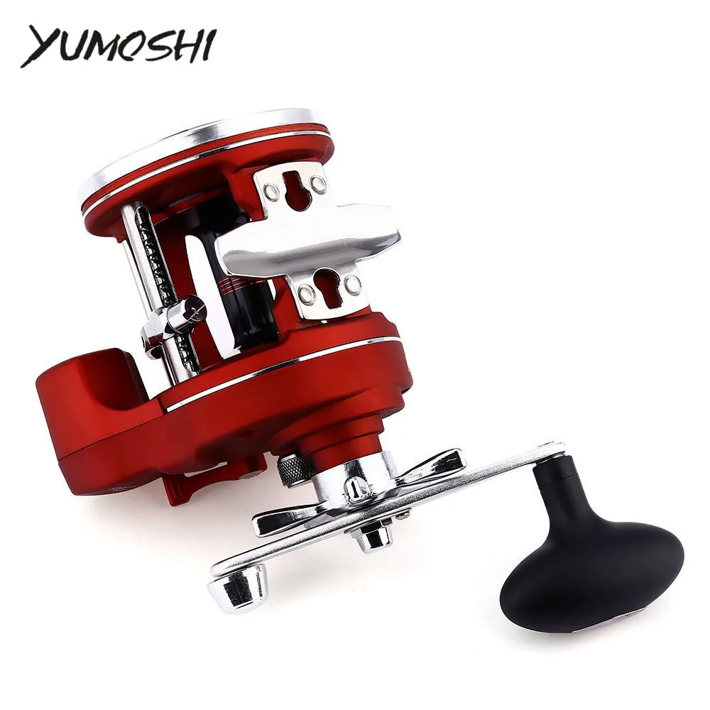 YUMOSHI 12BB HighSpeed الصيد بكرة ACL 30/50D 3.8: 1/5. 2:1 الكهربائية عمق العد اليسرى/اليد اليمنى المضاعف الجسم يلقي طبل