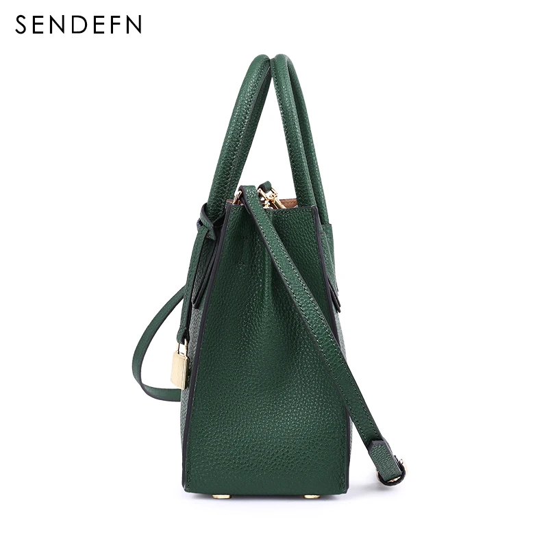 Сумка SENDEFN женская Классическая из спилка на молнии|leather handbags|fashion handbaghandbags fashion |