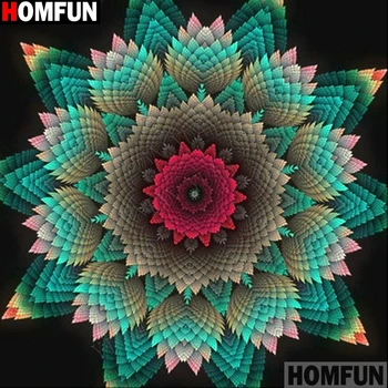 

HOMFUN Full Square/Round Drill 5D DIY Diamond Painting "Religious Mandala" 3D Embroidery Cross Stitch 5D Decor Gift A13232