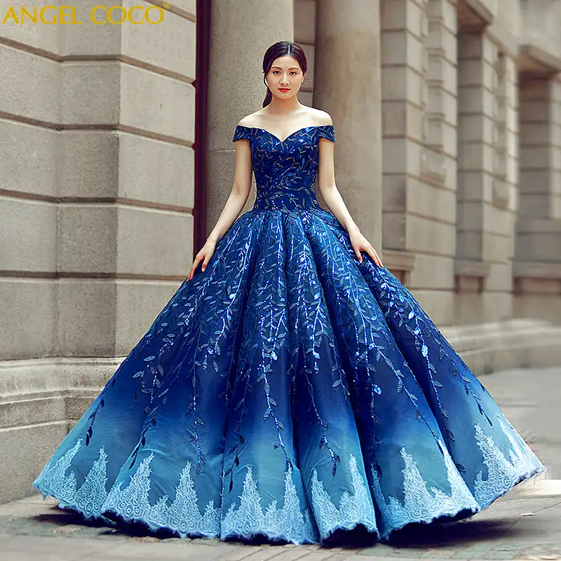 royal party dress