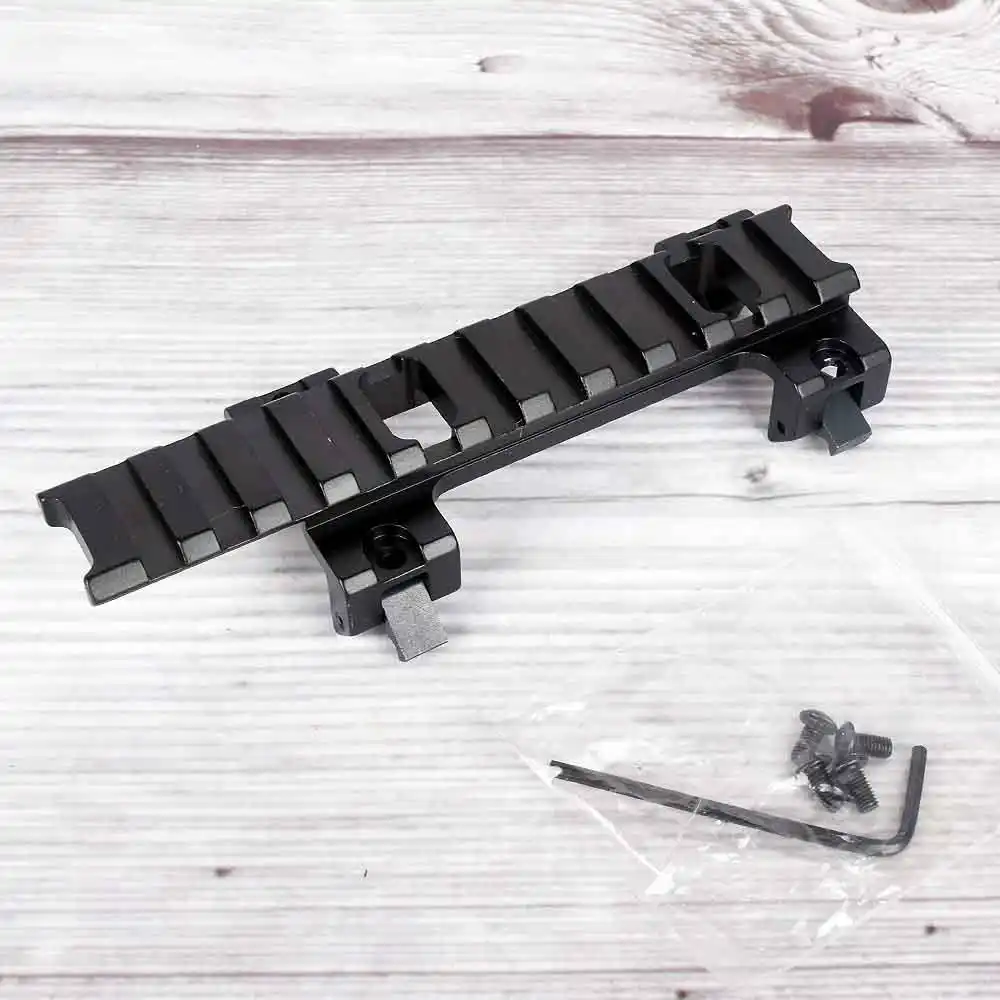 Tactical 8 Slot 20mm Top Picatinny Rail Claw Red Dot Sight scope Mount