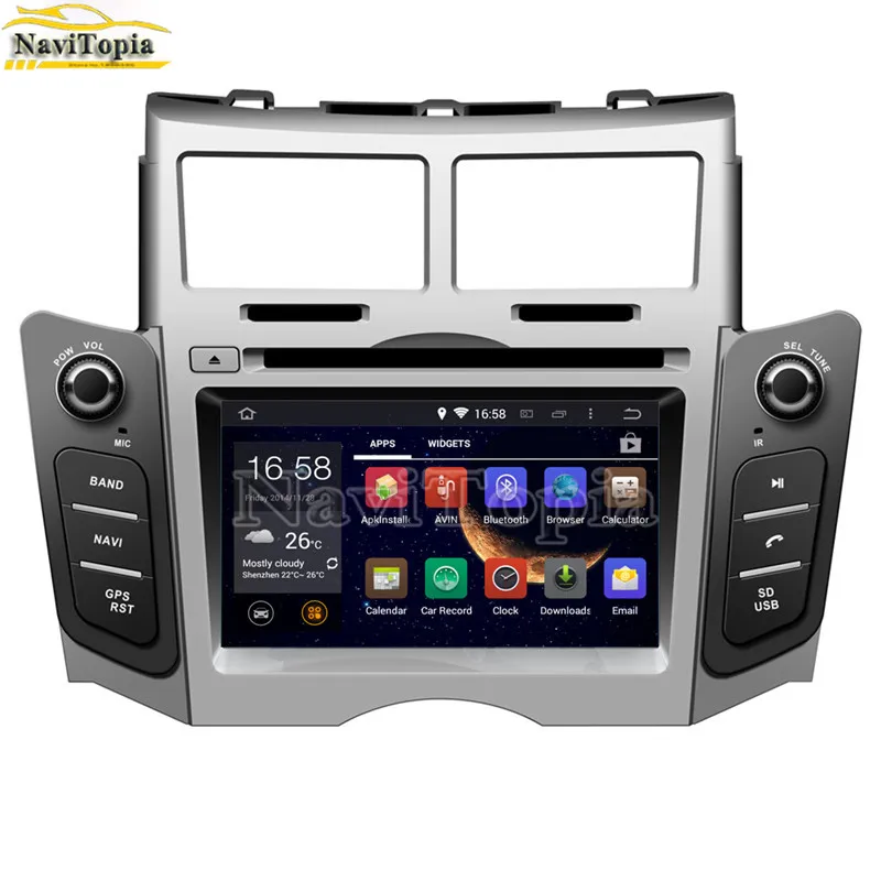 Sale NAVITOPIA 4G RAM 64G ROM PX6 Six Core Android 9.0 Car DVD Radio Multimedia Player GPS Navigation for Toyota Yaris 2005 2006-2011 2 Sale NAVITOPIA 4G RAM 64G ROM PX6 Six Core Android 9.0 Car DVD Radio Multimedia Player GPS Navigation for Toyota Yaris 2005 2006-2011 2