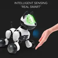 Voice-controlled Robot Dog Voice and Smart Sensor Control Pet Dog Children's Educational Toys Singing Dancing Robots kids Toys 1