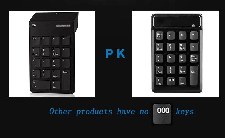 Basix 2.4G Wireless silent Keyboard13
