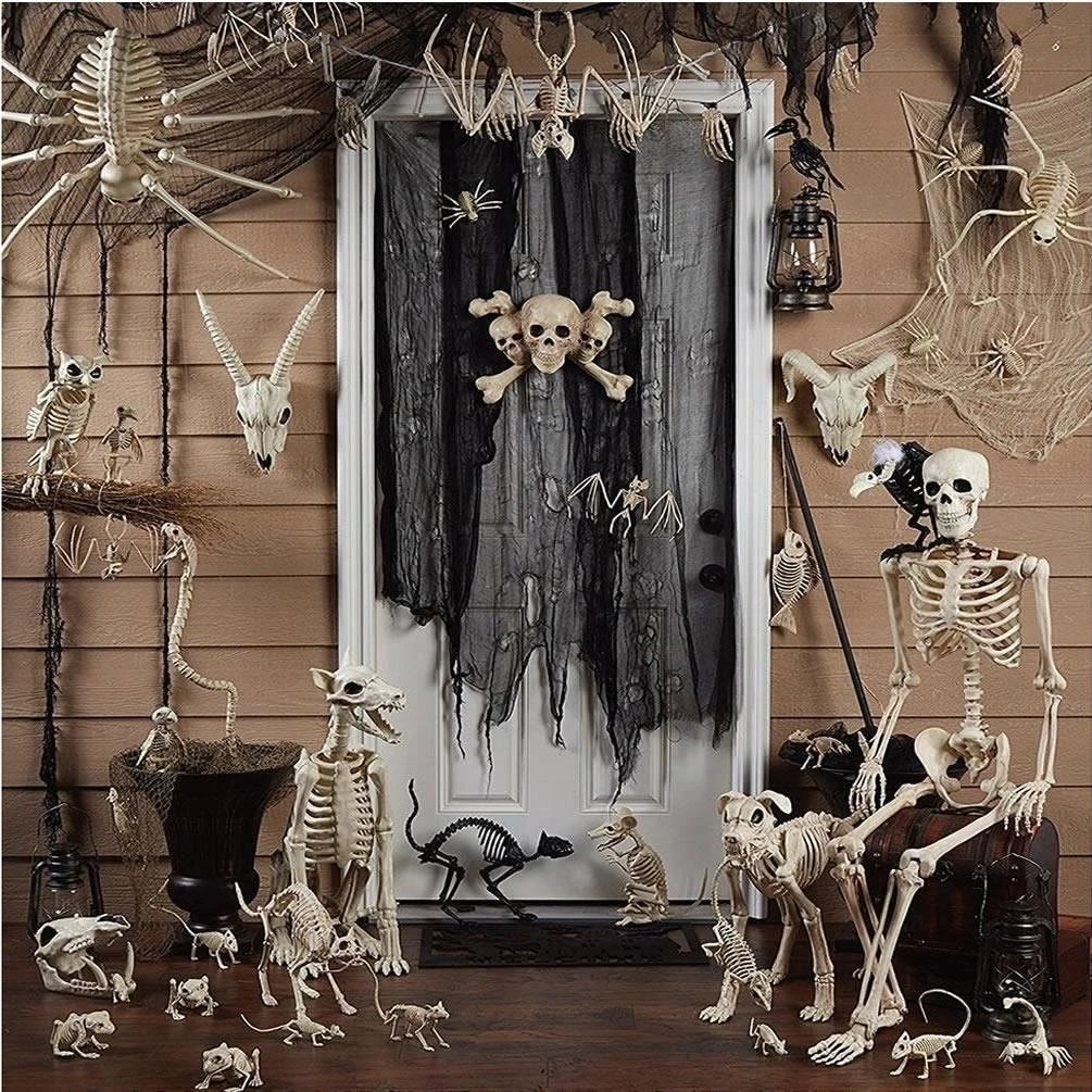 Creepy Skeleton 12 Bat Crazy Bonez Halloween Scary Decoration Decor Seasons Z28045 (2)