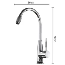 Mayitr Stainless Steel Hot Cold Water Tap 360 Degree Swivel Faucet Kitchen Bathroom Mixer Faucet Tap For Household Hardware