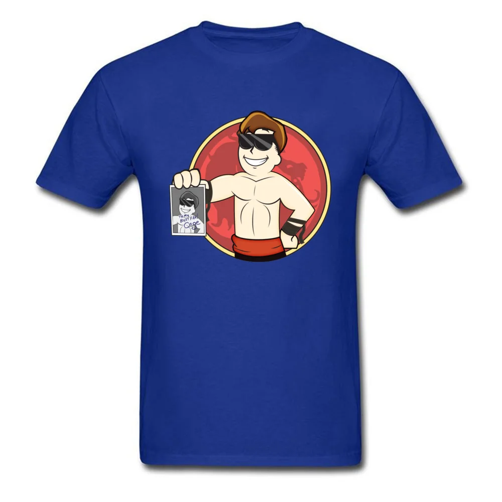 100% Cotton Men's Short Sleeve Johnny Boy T Shirts Printed Tops & Tees Plain Summer Crewneck T Shirts Wholesale Johnny Boy blue