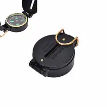 Портативный Компас со складной линзой армейский зеленый туристический компас для кемпинга Военный Тактический комплект Карманный указатель направления