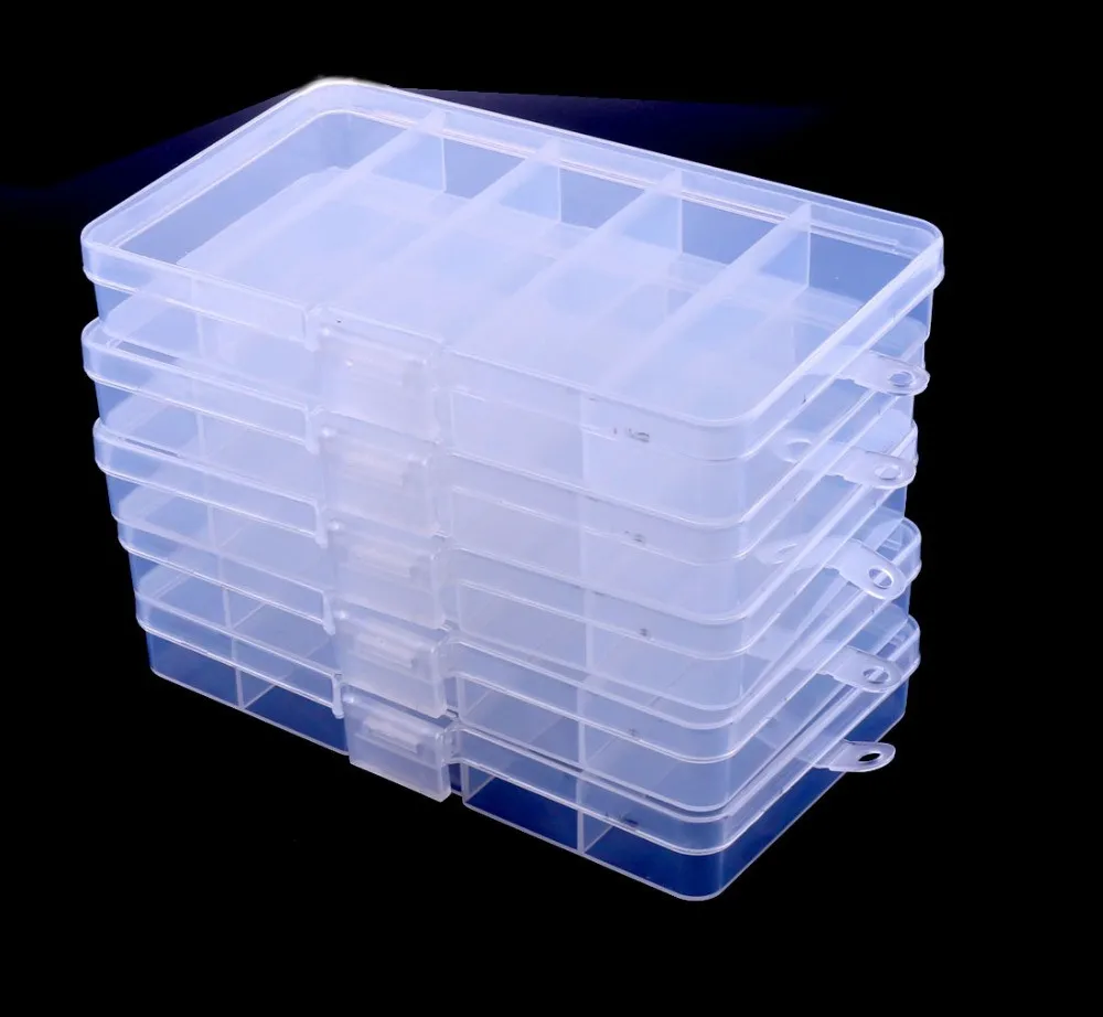 1-pc-5-Compartments-Fishing-Tackle-Box-Big-Carp-Fly-Fishing-Lure-bait-Tackle-Box-Case