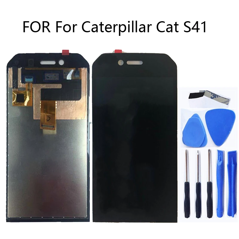 4 7 &quotоригинальный для Caterpillar CAT S41 ЖК дисплей монитор Сенсорный экран планшета