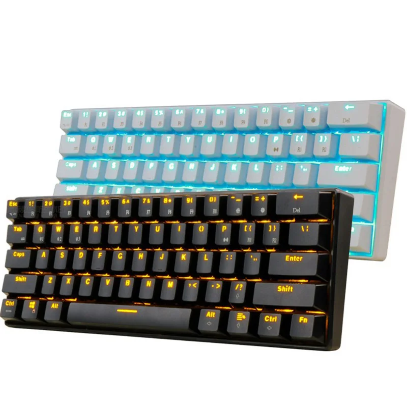 Bluetooth Mechanical Keyboard For Tablet Phone Mac Computer Bluetooth Keyboard RGB Backlit