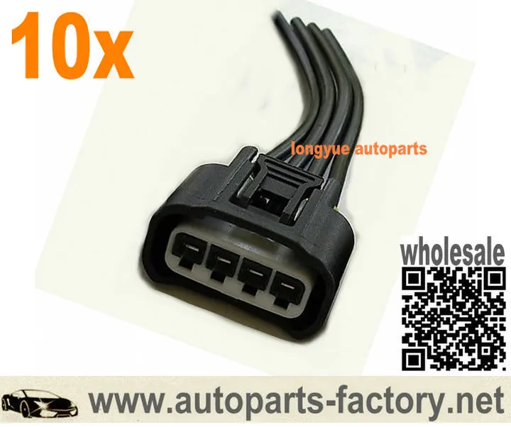 thumbnail image 2 of 6-Pack Ignition Coil Connector Plug Harness For Toyota Camry 2007-2008 2.4L 2 of 12
