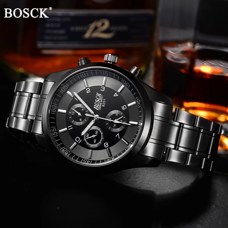 Prix pour BOSCK Top Marque De Luxe Montre Hommes Casual Marque Montres Homme Quartz Montres Hommes Étanche Entreprise Montre Militaire En Acier Inoxydable Prix pour BOSCK Top Marque De Luxe Montre Hommes Casual Marque Montres Homme Quartz Montres Hommes Étanche Entreprise Montre Militaire En Acier Inoxydable