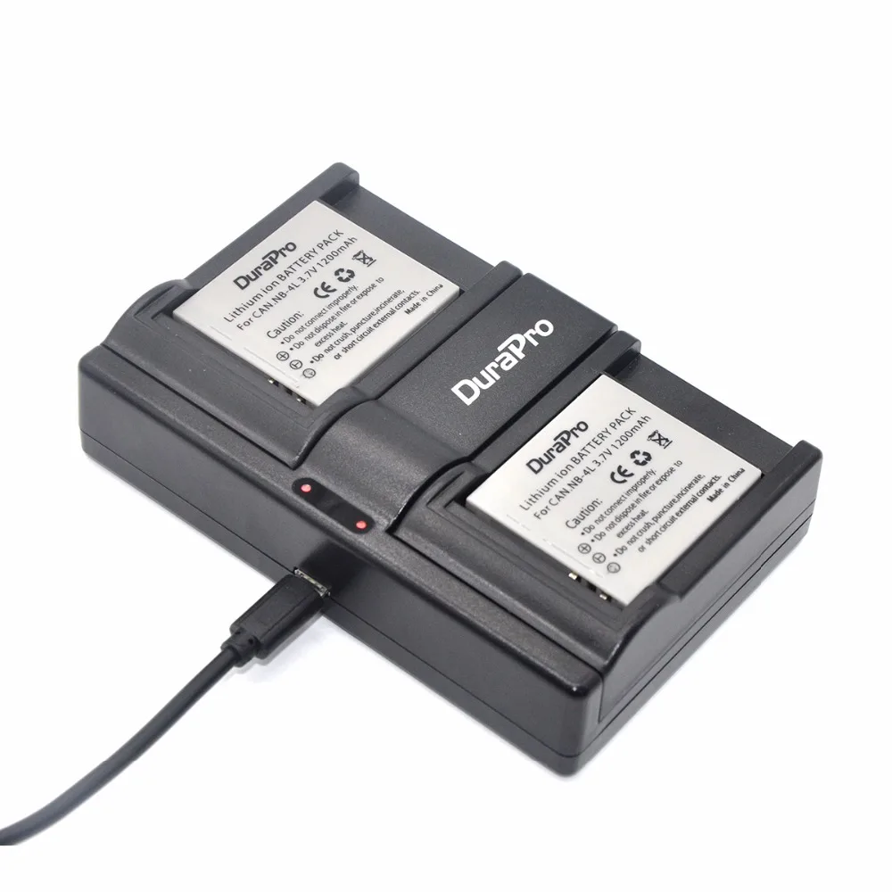 2 шт. NB 4L NB4L Литий ионная аккумуляторная батарея + USB двойное зарядное устройство