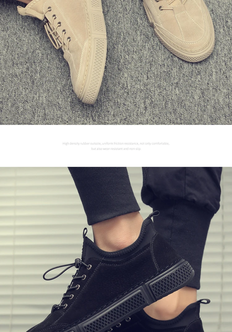 Весенние туфли мужские туфли тенденции все-в-одном low-cut Ретро кожа версия Хань версии стопы повседневная обувь для мужчин