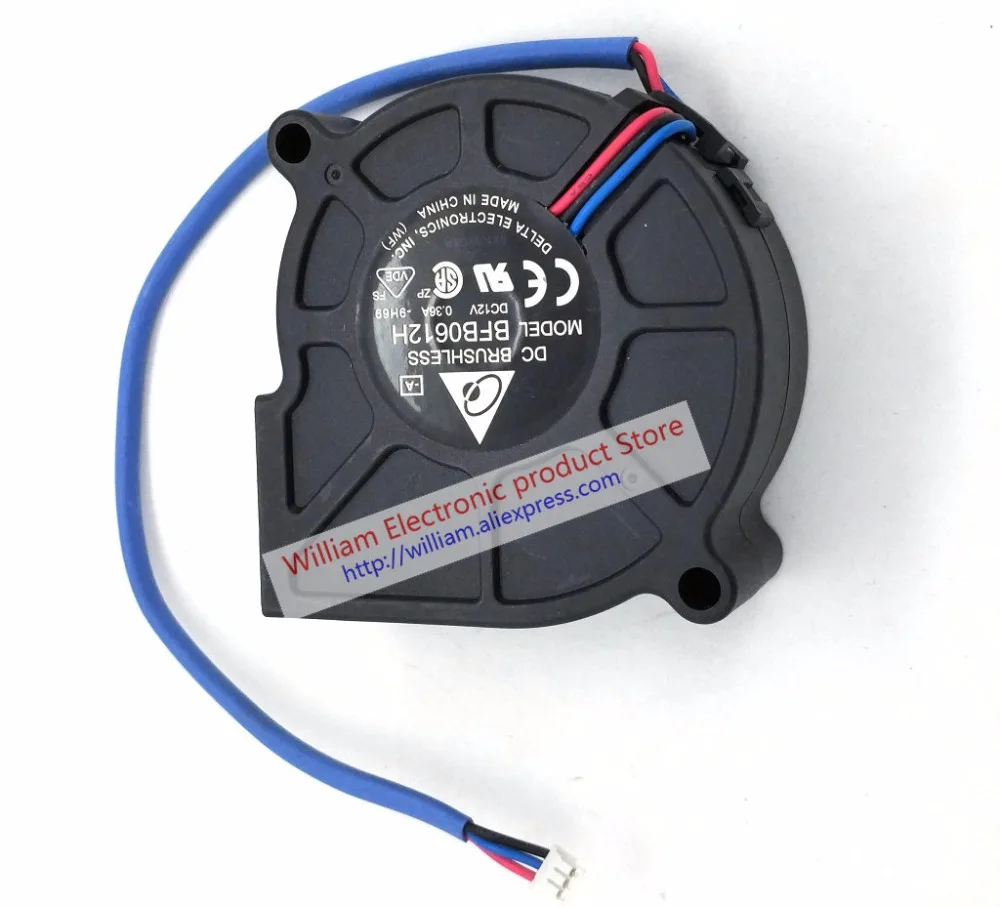 Новый оригинальный Дельта BFB0612H 9H69 AR00 DC12V 0.36A 60 х 25 мм 3 линии для Вентилятор