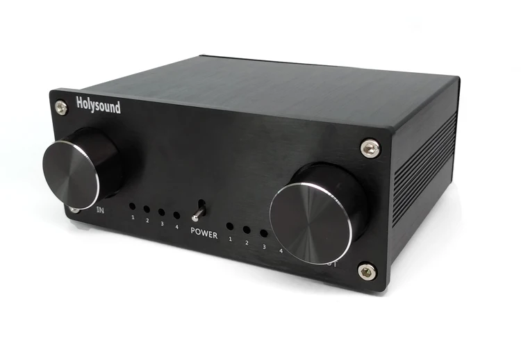 Heareal Lossless Audio Switcher 4 inputs to 4 output HiFi Audio Signal Splitter