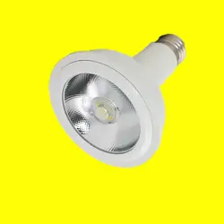 Бесплатная доставка DHL затемнения светодиодные лампы PAR30 par20 AC85-265V 10 Вт 12 Вт 15 Вт E27 PAR30 Освещение свет лампы