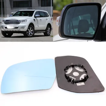 

For Ford Roadr Large Vision Blue Mirror Anti Car Rearview Mirror Heating Refit Wide Angle Reflective Reversing Lens