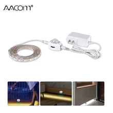 PIR датчик движения светодиодная подсветка под шкаф 1 м 2 м 3 м 4 м 5 м 2835 Светодиодный 12 В Cocina лампа лента спальня рядом со шкафом ночной Светильник s