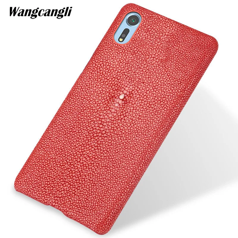 

Custom pearl leather phone case For Sony Xperia XZ2 case pearl half-pack mobile phone case mobile phone case For Sony Xperia X