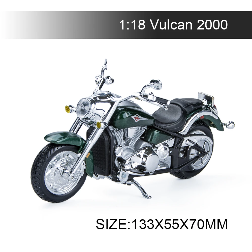 Maisto 1:18 модели мотоциклов Kawasaki Vulcan 2000 литой пластик мото миниатюрная гоночная игрушка для коллекции подарков