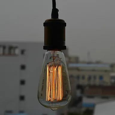 

Retro Country Loft Style Edison Vintage Industrial Pendant Light Lamp with E27/E26 Base,Lustres e Pendentes