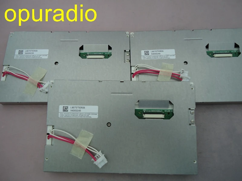 LQ070T5DR02 LQ070T5DR06 LQ070T5DR01 Новый ЖК дисплей для Audi MMI A6L A8 Q7 A8L Бесплатная