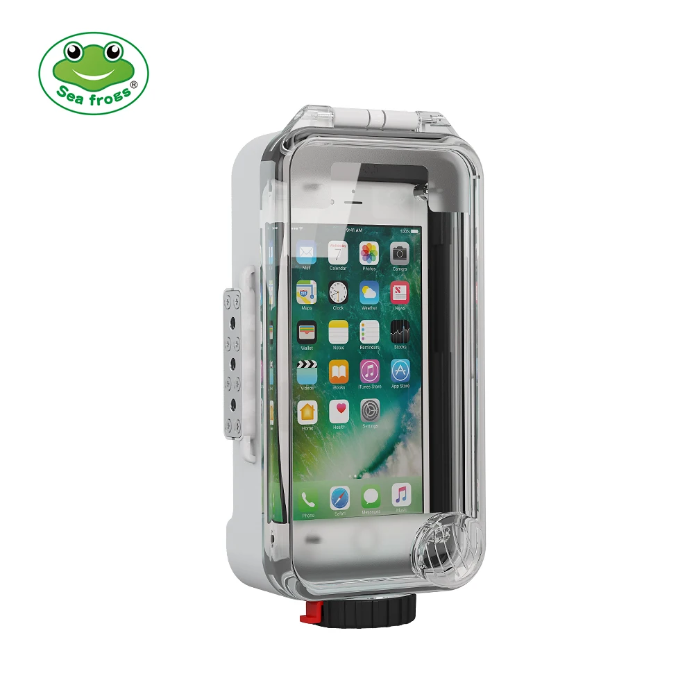 Seafrogs Universal Bluetooth Cell Phone Housing Case Box Underwater 40m Photography For iPhone Huaw