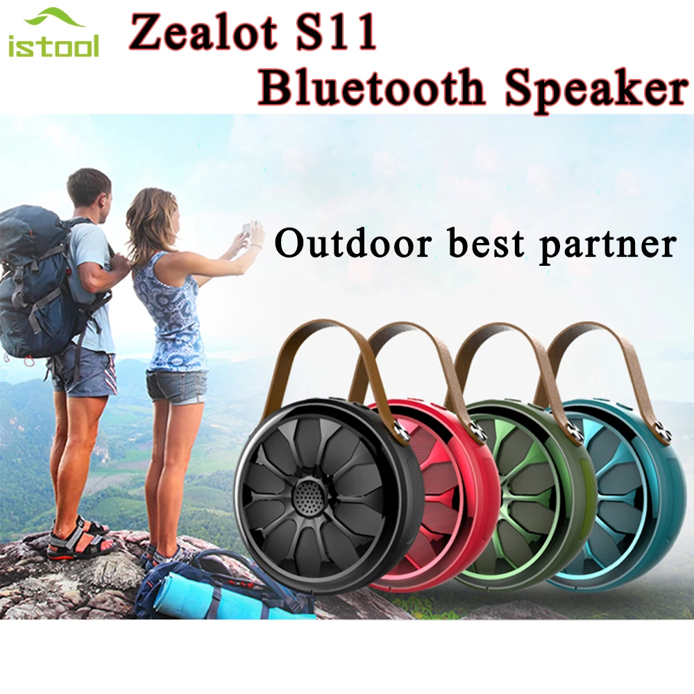 

Portable Stereo Bluetooth Speaker Wireless Waterproof flashlight Outdoor Power Bank Torch Music Player for xiaomi PC ZEALOT S11