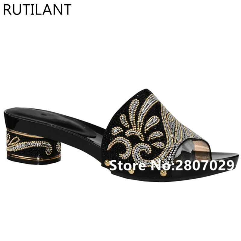 New Fashion African Pumps Shoe Summer High Heels High Quality African