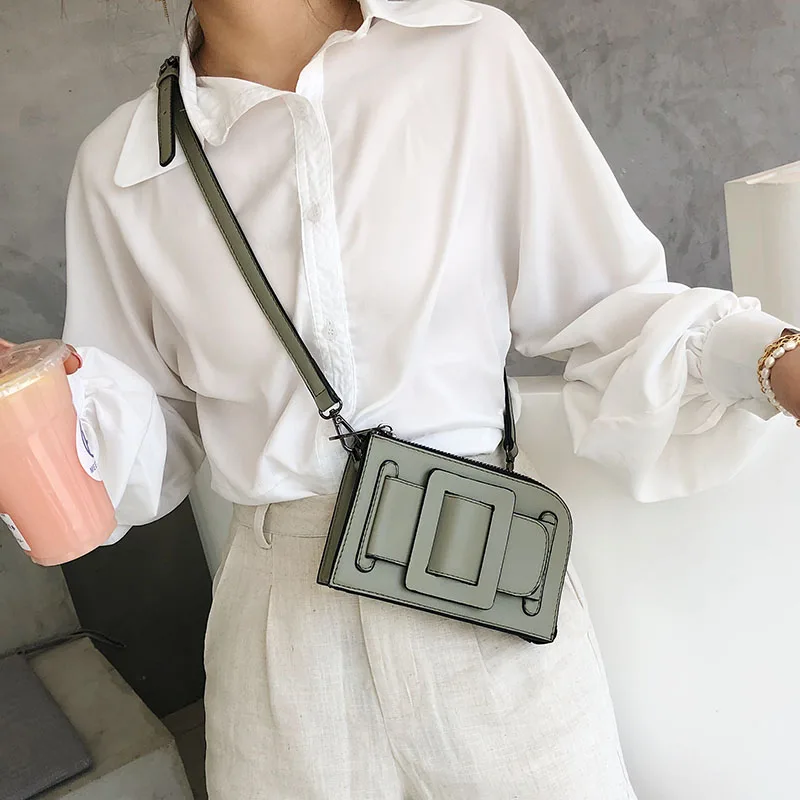 Bags for Women 2019 Fashion New Quality PU Leather Lady bag Female Shoulder Messenger Bag Belt Design Travel Crossbody bags