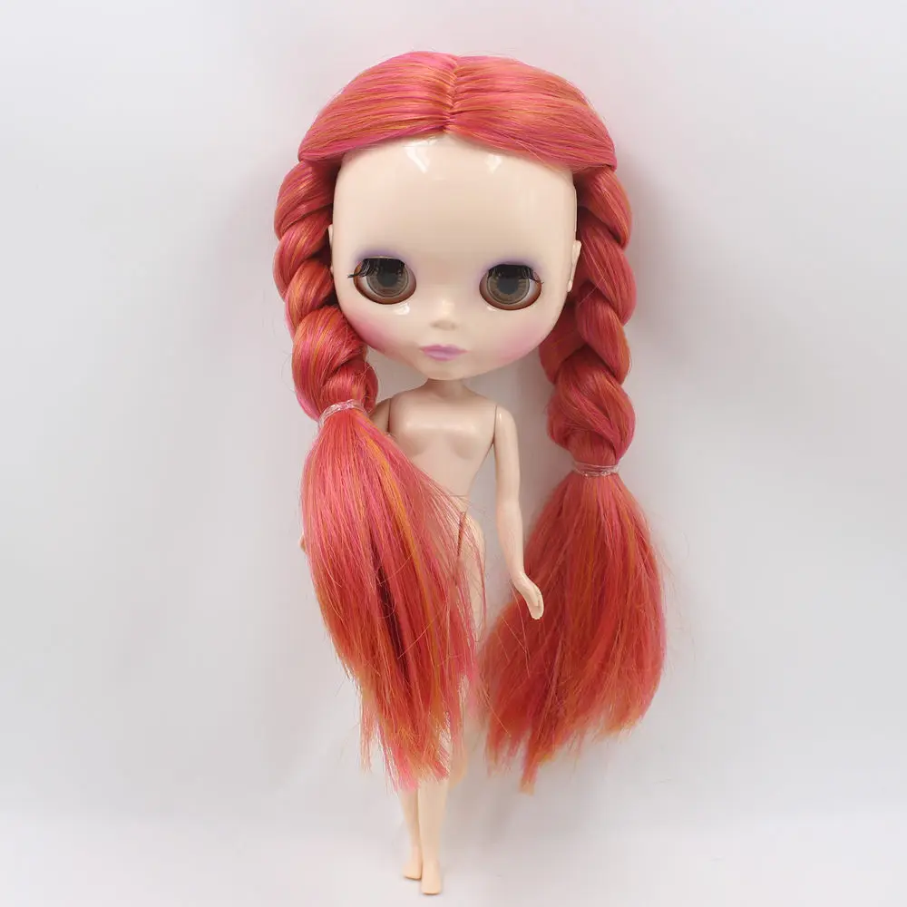 ICY Nude Blyth кукла серии No. A4841290 темно-красные волосы белая кожа BJD