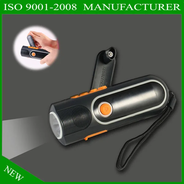 

[Seven Neon]Smart 8sets crank dynamo radio torch/functional/emergence alarm//FM AM/luminated circle/bright camping light tourch