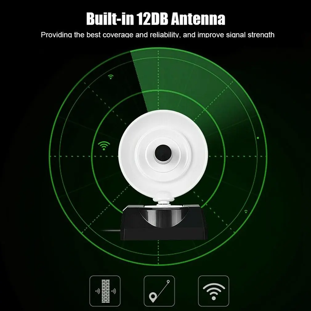 Расстояние высокой мощности беспроводной сетевой карты сетевой адаптер Wi-Fi приемник 3070 Чип антенна 200 метров