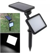 Уличный водонепроницаемый 48 светодиодный портативный солнечный ландшафтный светильник, светильник с 5 режимами для дома и сада, настенный светильник