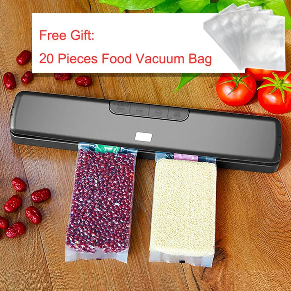

Electric Vacuum Sealer Packing Machine Wet Dry Sealer Household Food Storage Bags Tool Hot