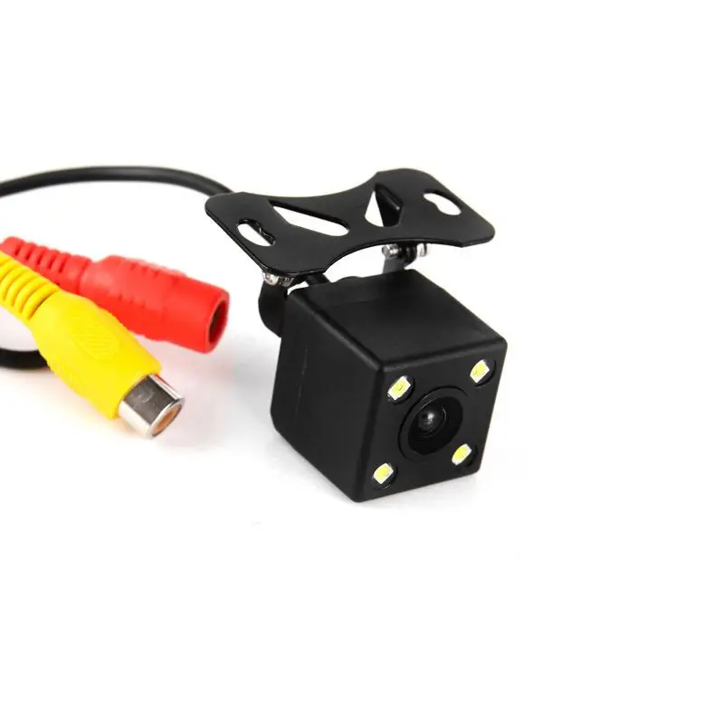 

Universal Waterproof Rear View Camera Wide Angle Car Back Reverse Camera CCD 4 LED Light Night Vision Parking Assistance Camera