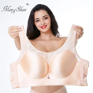 Comfortable steel bracket Super thin cotton cup plus size bra Enlarged bra and breast brush big size bra underwear women 120E