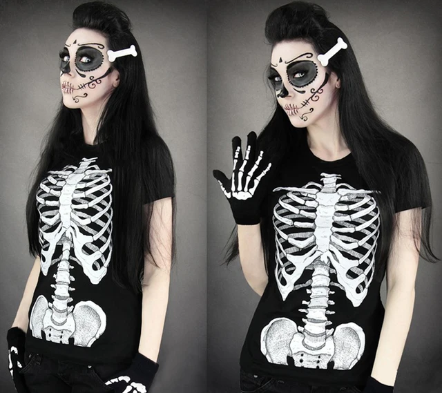 2015 mujeres cotton mujer nolvelty spandex delgado negro t