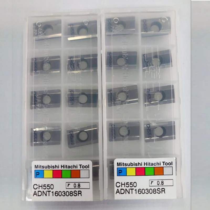 ADNT160308SR CH550 original HITACHI carbide insert milling insert 10PCS