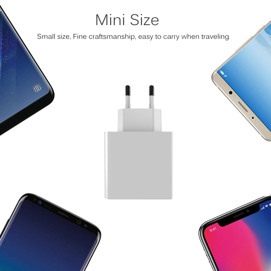 GUSGU العالمي USB شاحن 4 منافذ للموبايل الهاتف سريع السفر جدار شاحن 5 فولت ل فون سامسونج Xiaomi باد اللوحي GUSGU العالمي USB شاحن 4 منافذ للموبايل الهاتف سريع السفر جدار شاحن 5 فولت ل فون سامسونج Xiaomi باد اللوحي
