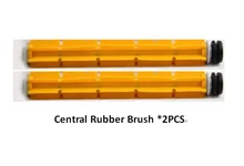 (For Cleaner-A320/A325/A330/A335/A336/A337/A338) Spare part for Robot Vacuum Cleaner, Rubber Brush*2PCS
