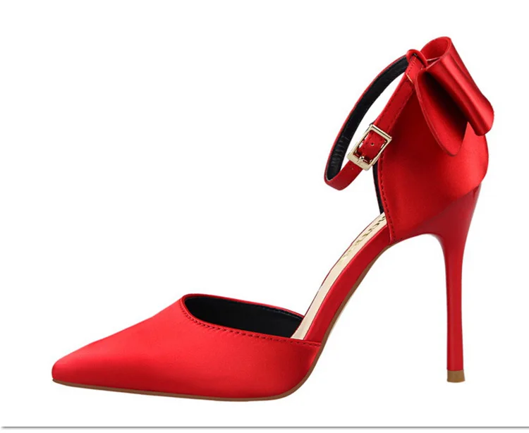 Женские босоножки; женские туфли-лодочки; Новинка года; босоножки на высоком каблуке; красная Свадебная обувь; модная женская обувь на каблуке-рюмочке; стилеты; большие размеры 43