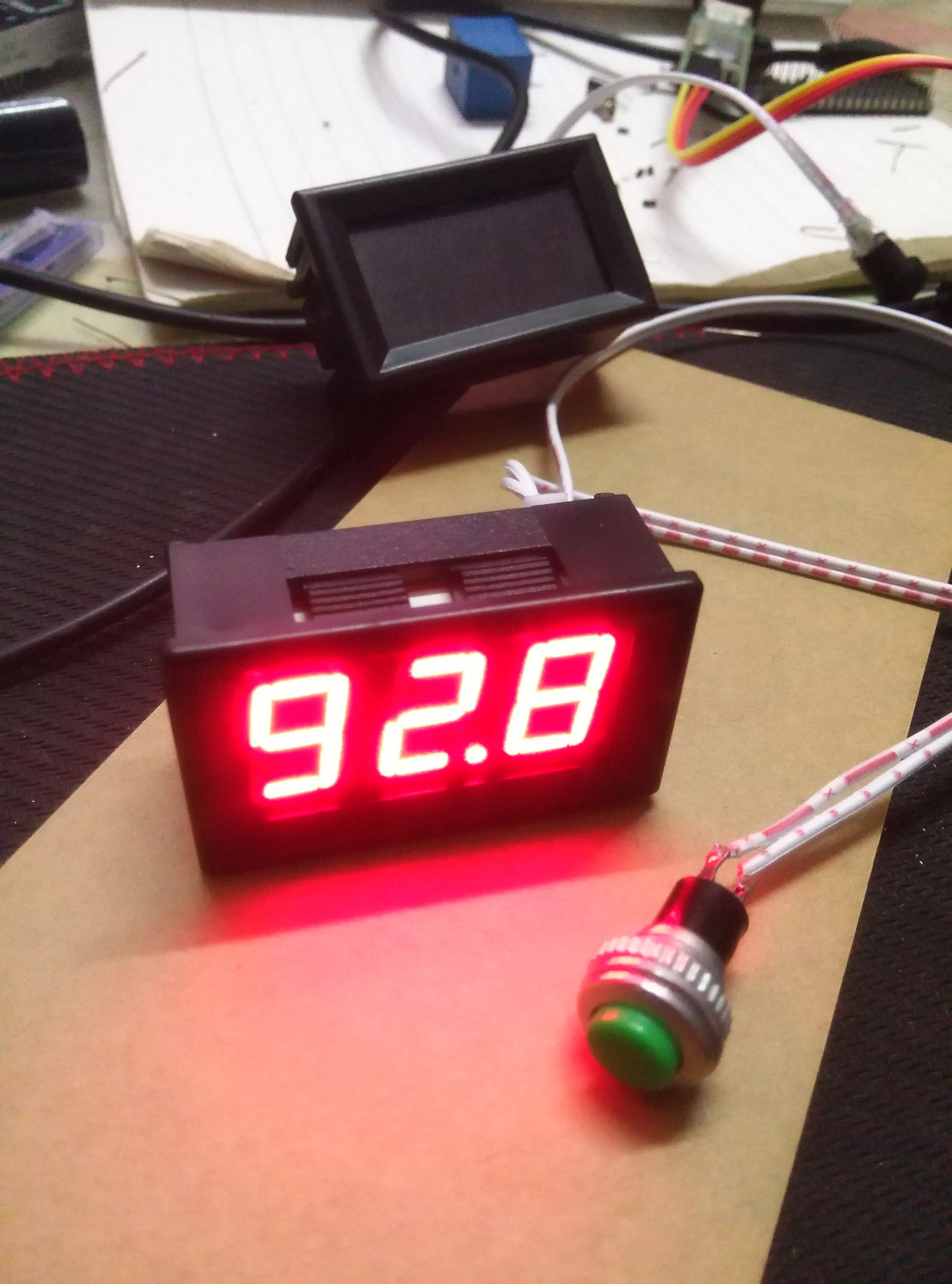 US $25.00 999 Stopwatch Digital Display Screen Shell Red Digital