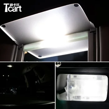 

Tcart 4pcs Error Free LED Car Interior Lighting for Nissan X-trail T32 2014 2015 2016 2017 2018 Waterproof Lamps car accessories
